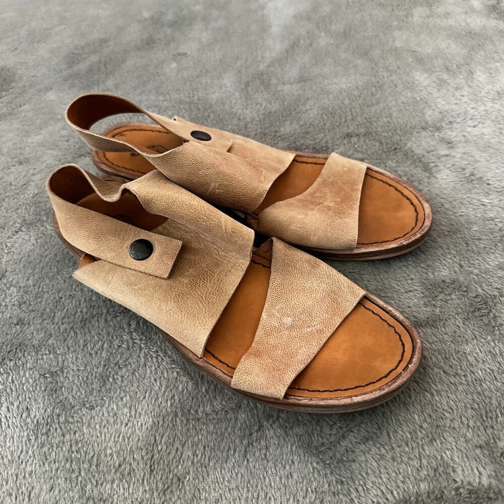 Free People Port Strand Sandals Leather Shoes Women's 36 US 6